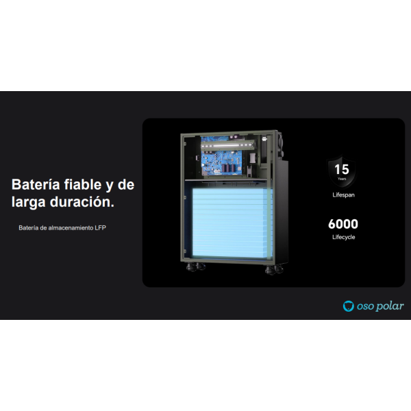 BATERÍA VENUS-E 5,12kWh IA y Backup Integrado - Imagen 6