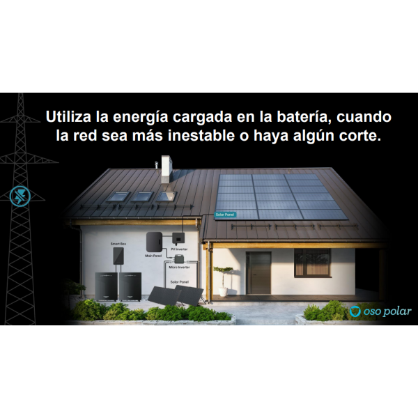 BATERÍA VENUS-E 5,12kWh IA, Backup Integrado, Ahorro Factura Luz - Imagen 7