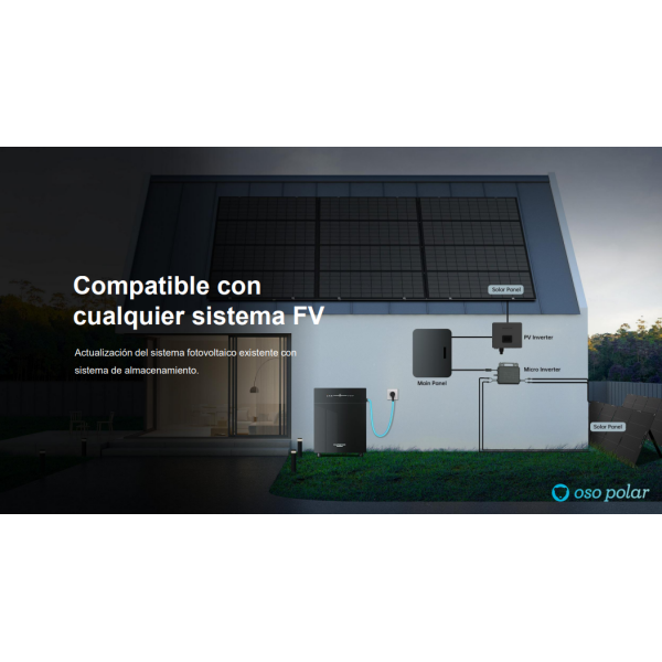 BATERÍA VENUS-E 5,12kWh IA y Backup Integrado - Imagen 10